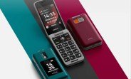 The Nokia 2360 Flip is a dual-display feature phone with an SOS button